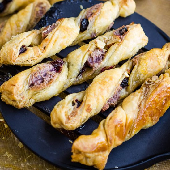 Blueberry Pastry Breadsticks