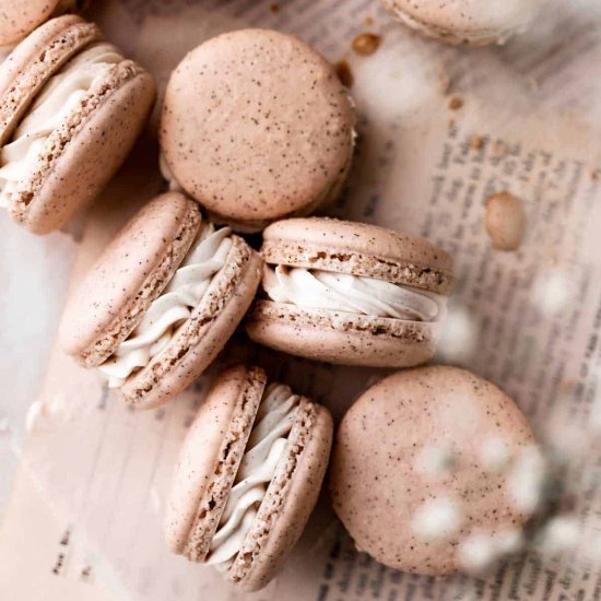 Chai Macarons