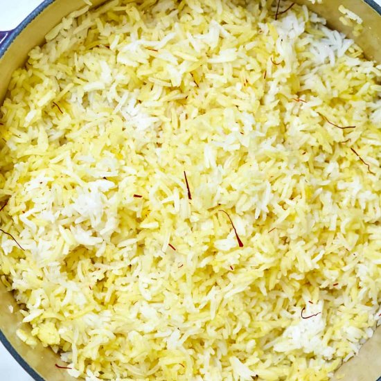 Persian Steamed Basmati Rice