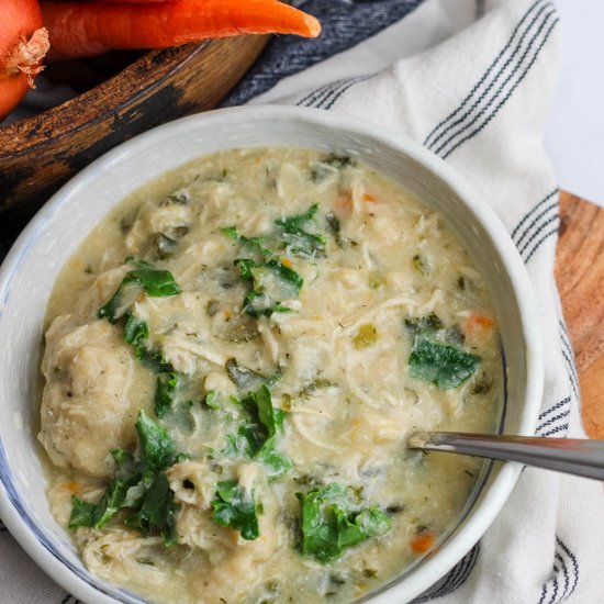 Instant Pot Chicken and Dumplings