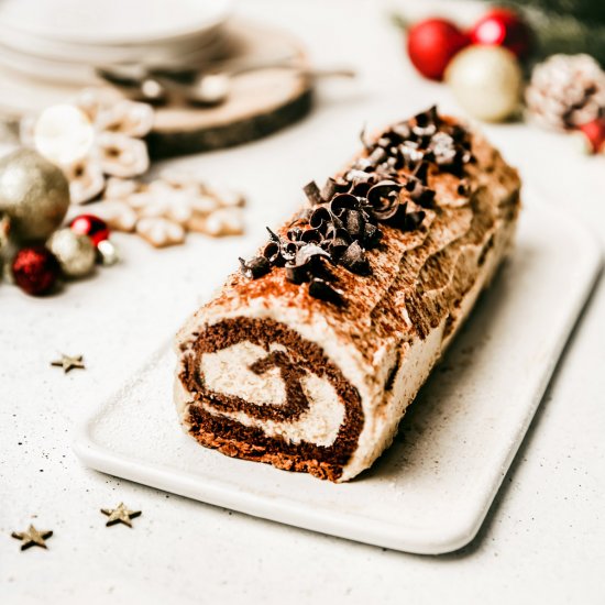 Buche de Noël Yule log