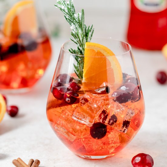 Winter Aperol Spritz