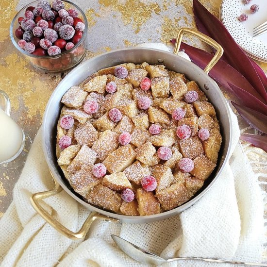 Eggnog Bread Pudding