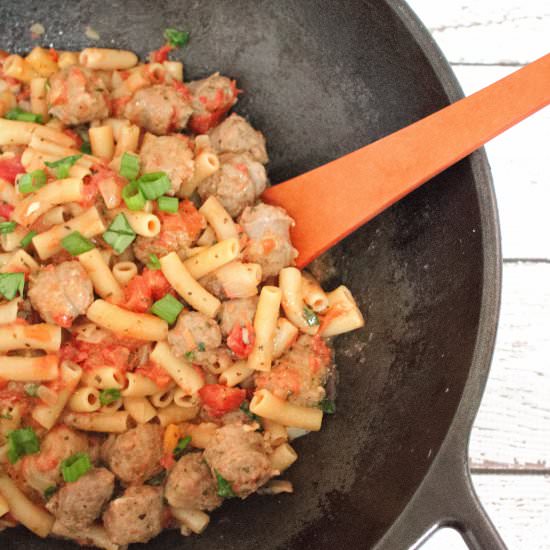 One Pot Sausage Pasta