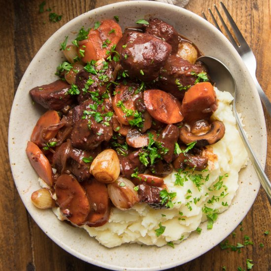 Vegan Coq au Vin