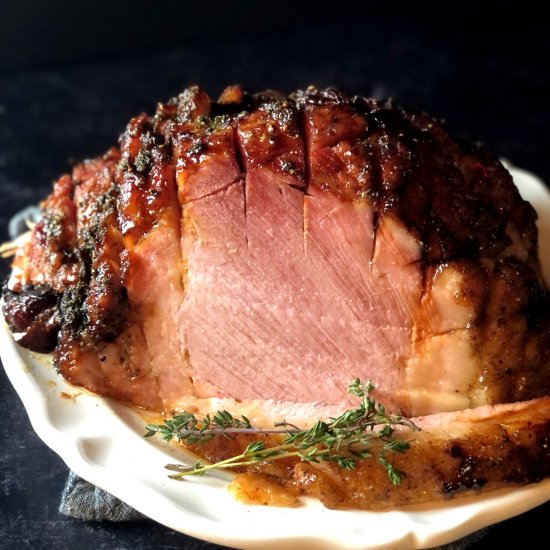 The Best Baked Ham and Glaze