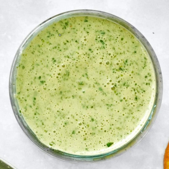 Creamy Basil Citrus Dressing