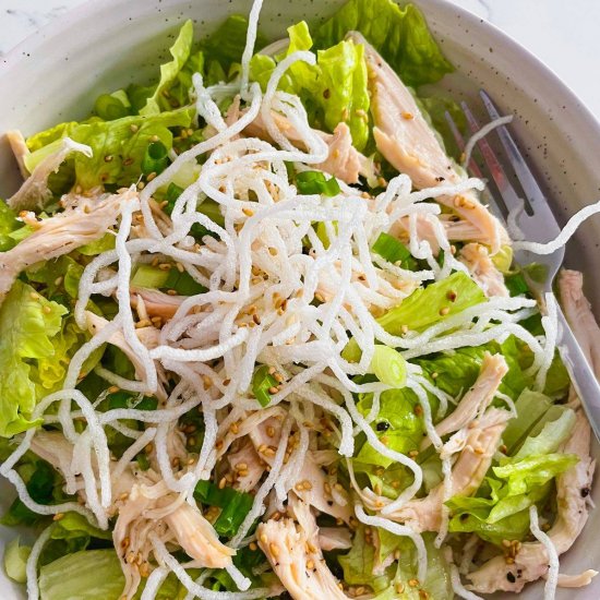 Easy Chinese Chicken Salad