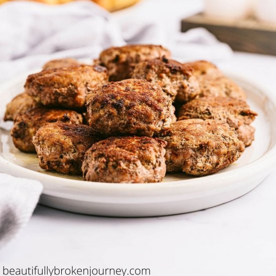 Homemade Breakfast Sausage Patties