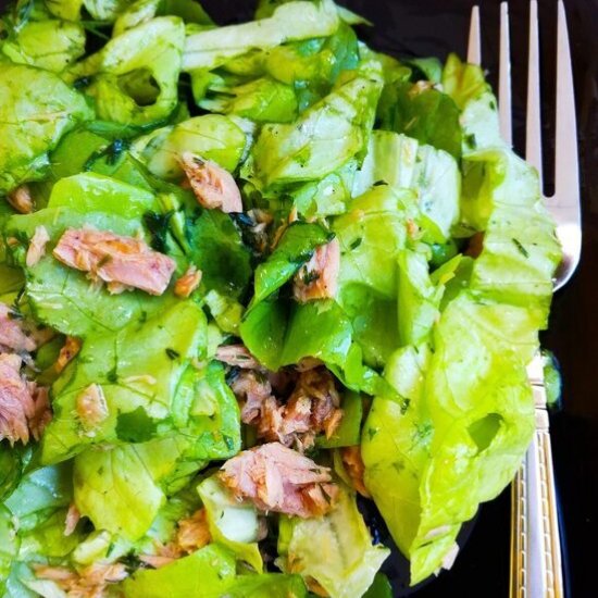 Healthy Tuna Salad With Lettuce