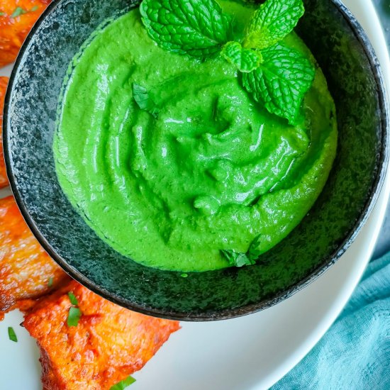 Green Chutney for tandoori & tikka