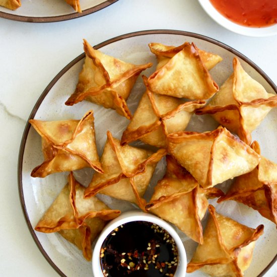 Air Fryer Cream Cheese Wontons