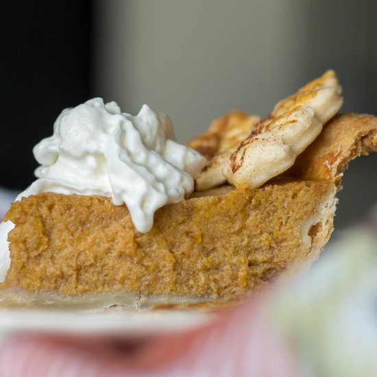 Homemade Pumpkin Pie