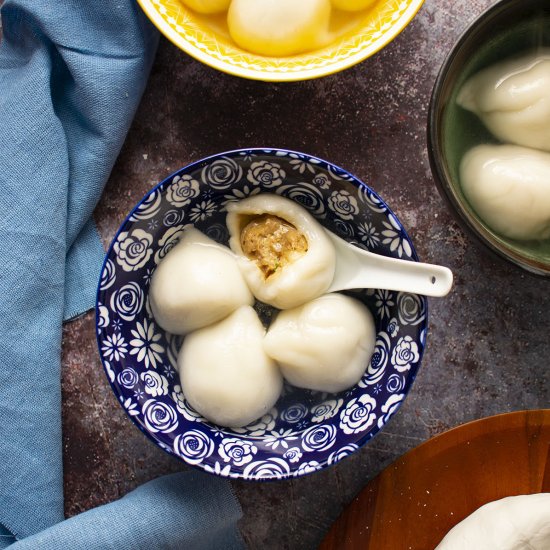 Sweet Rice Flour Pork Dumplings