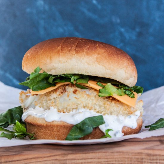 Air Fryer Fish Sandwich Recipe