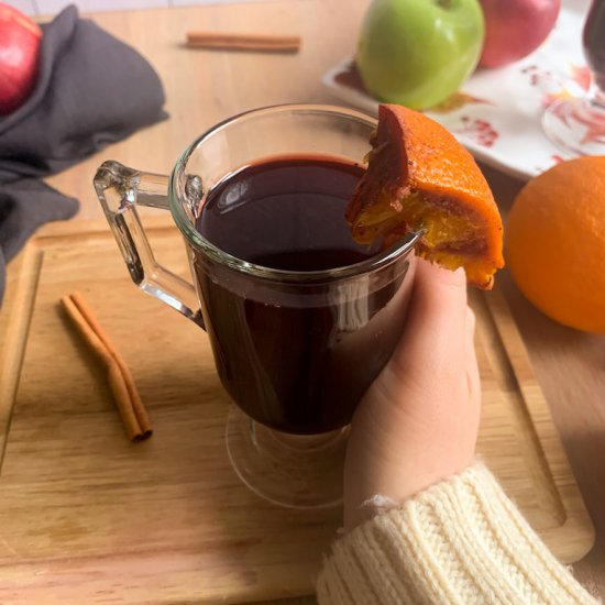 Low Sugar Mulled Red Wine