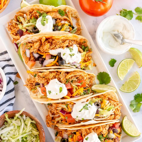 Rotisserie Chicken Tacos