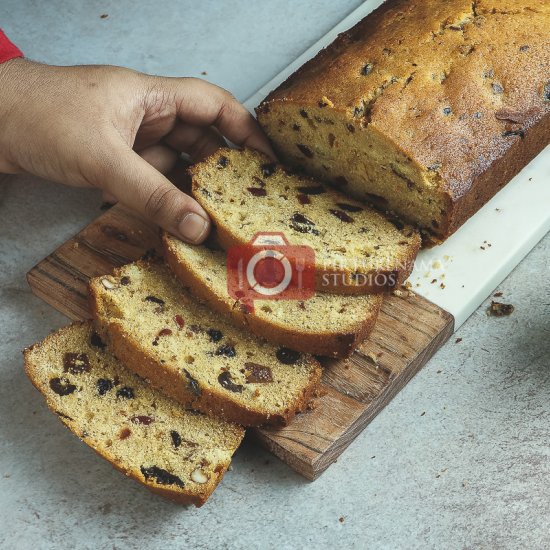 Afternoon fruit loaf