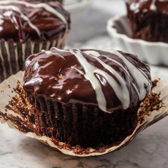 Chocolate Mud Cupcakes