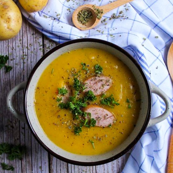 Creamy Potato Soup (Bavarian-style)