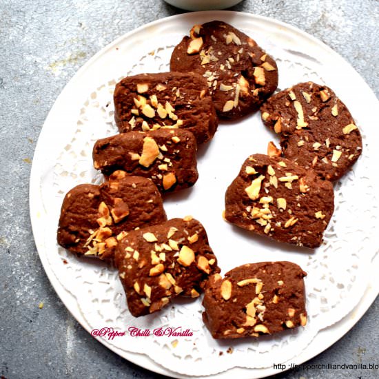 Chocolate Cashew Cookies