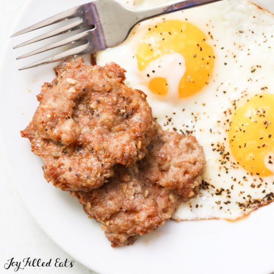 Air Fryer Sausage Patties