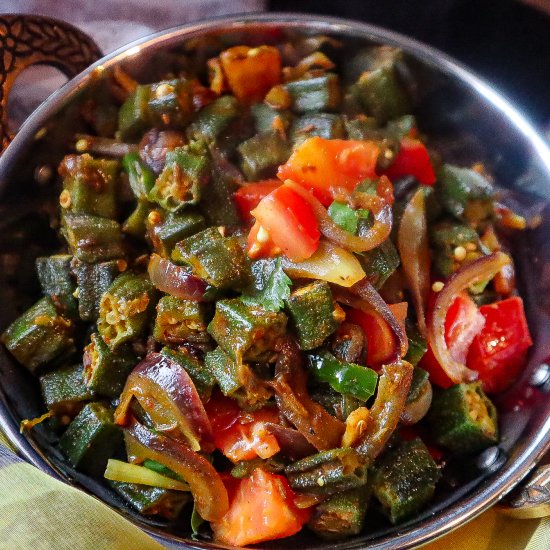 Punjabi Bhindi (Okra) Masala