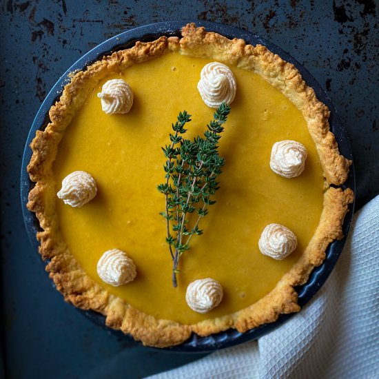 Lemon & Thyme Tart