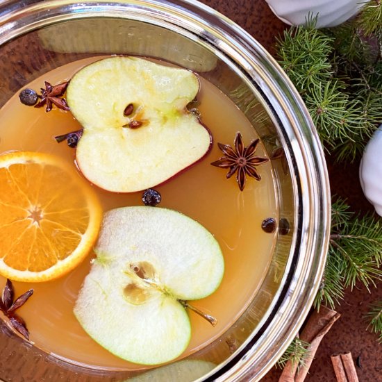 Homemade Citrus Cider