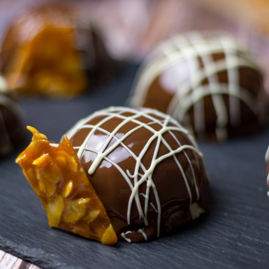 Chocolate & Almond Mousse Domes