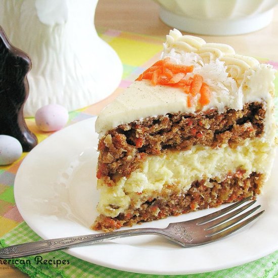 Carrot Cake Cheesecake Cake