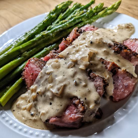 Steak au Poivre