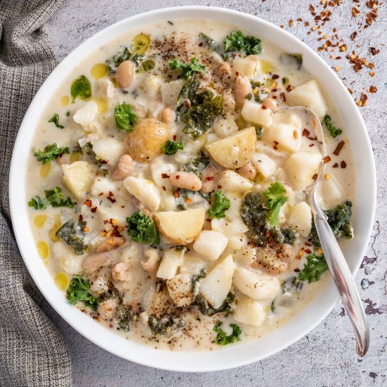 Vegetarian Zuppa Toscana