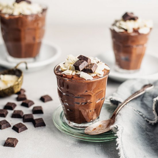 Healthy and Silken Chocolate Mousse