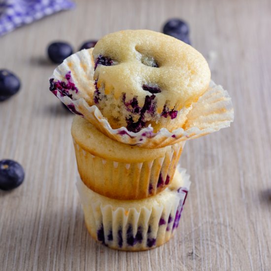 Mini Blueberry Muffins