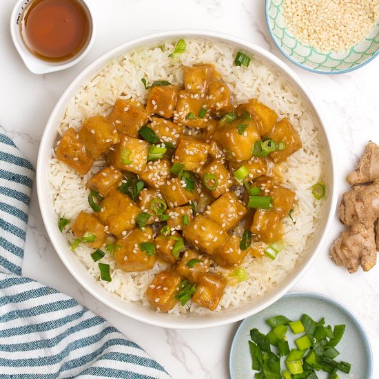 Sesame Ginger Tofu