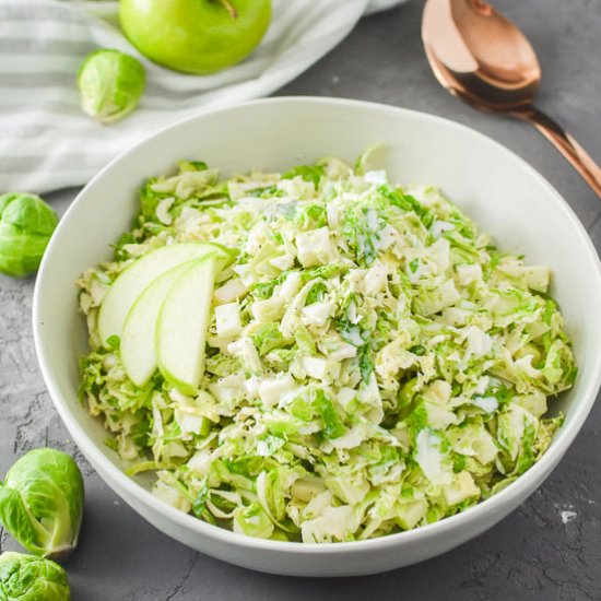 Green Apple & Brussels Sprout Slaw