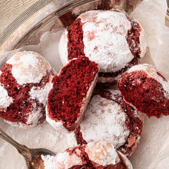 Red Velvet Crinkles