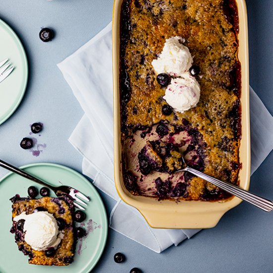 Gluten-Free Blueberry Cobbler