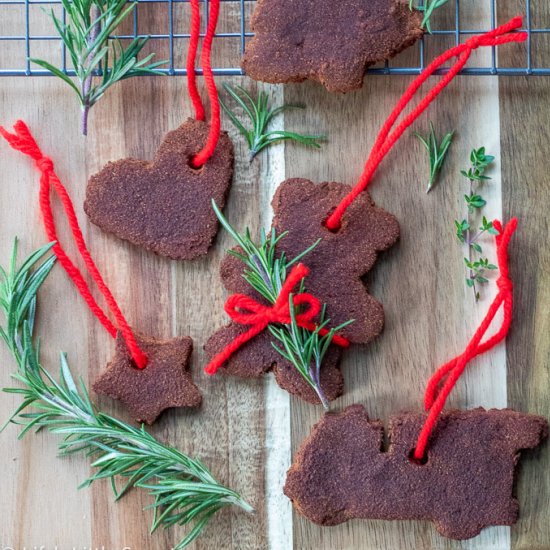 Cinnamon Applesauce Ornaments