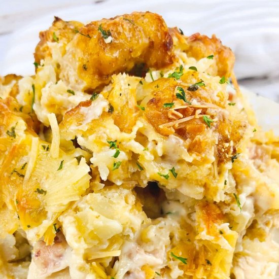 CHICKEN TATER TOT CASSEROLE