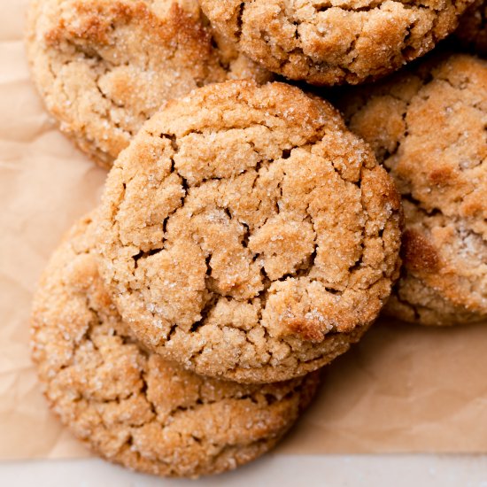 Peanut Butter Miso Cookies