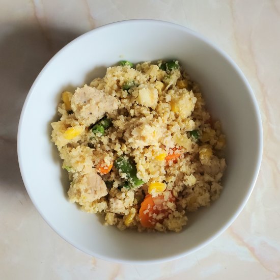 Chicken Cauliflower Fried Rice