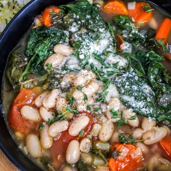 White Bean and Greens Soup