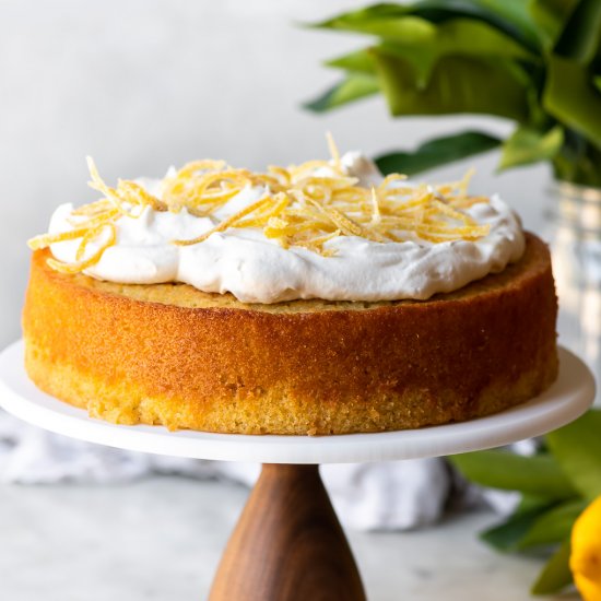 lemon olive oil cake