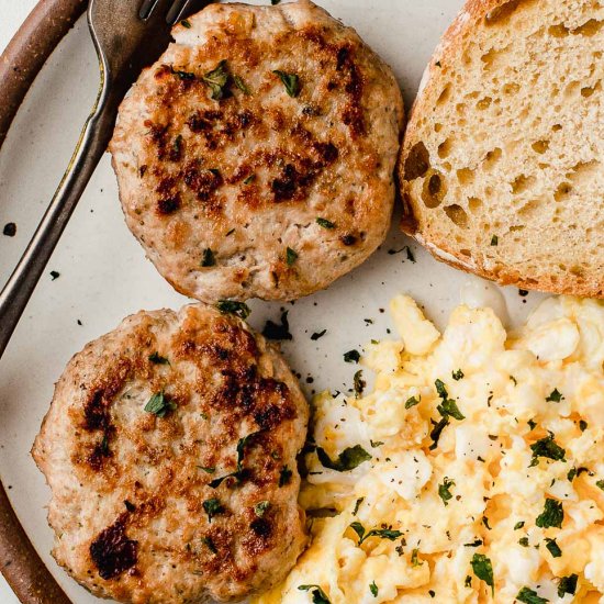 Maple Turkey Sausage