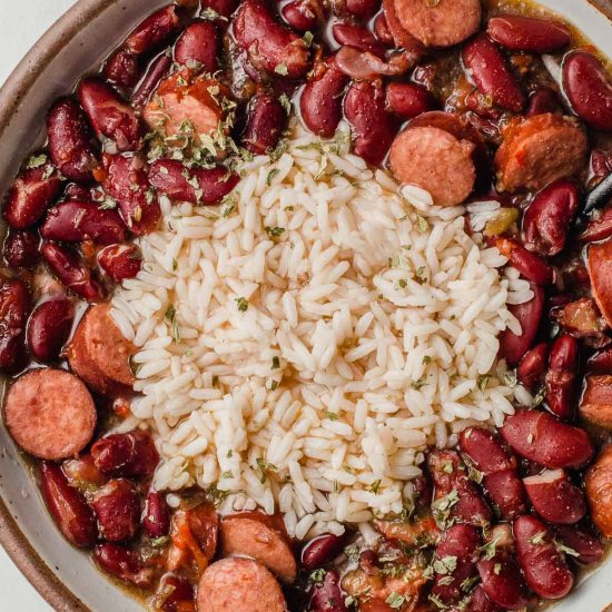 Slow Cooker Red Beans and Rice