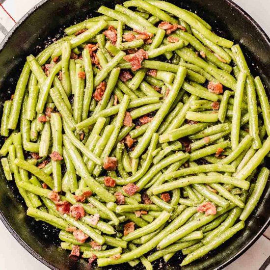 Green Beans with Bacon