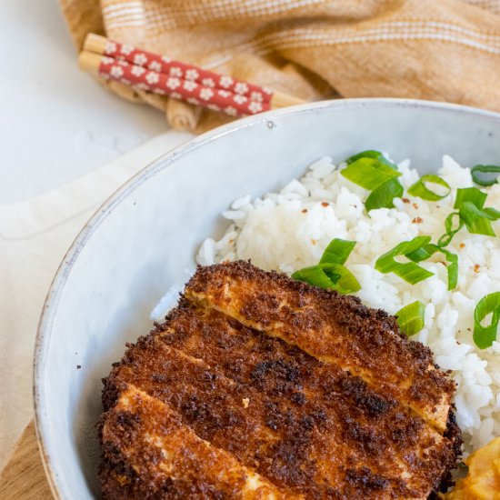 Tofu Katsu with Curry