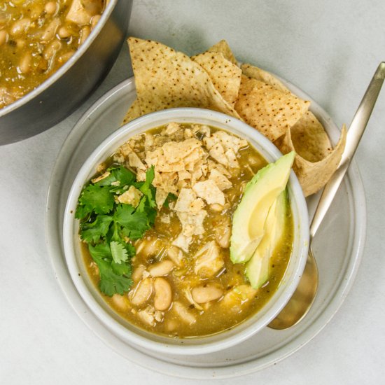 Shortcut White Chicken Chili Recipe